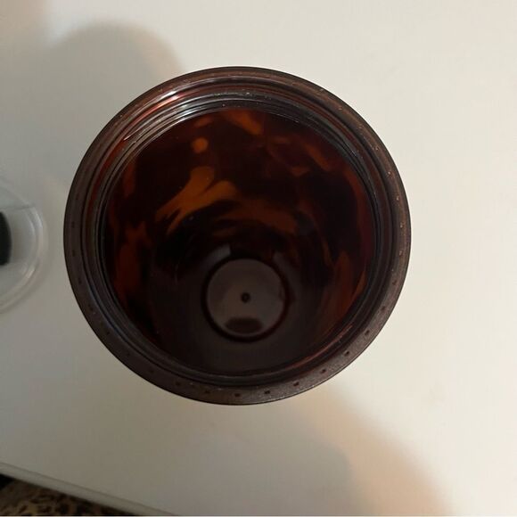 New Starbucks Brown Tortoise Shell 24oz Cold Hot Cup ToGo Tumbler - Picture 5 of 6